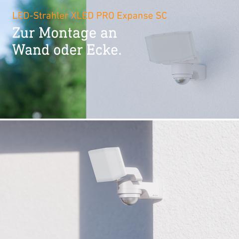 STEINEL XLED PRO Expanse SC mit Bewegungsmelder & Bluetooth - weiß